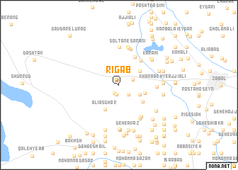 map of Rīg Āb