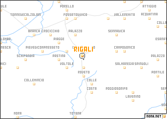 map of Rigali