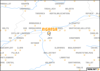 map of Rigarda