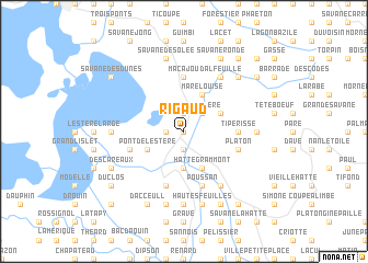 map of Rigaud