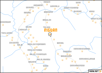 map of Rīg Dān