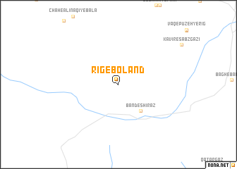 map of Rīg-e Boland