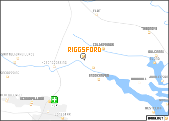 map of Riggs Ford