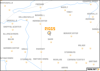 map of Riggs