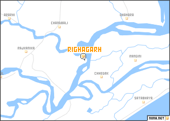 map of Righāgarh