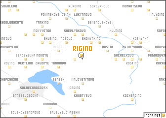 map of Rigino