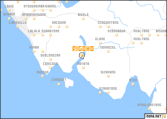 map of Rigoho