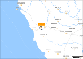 map of Rigo