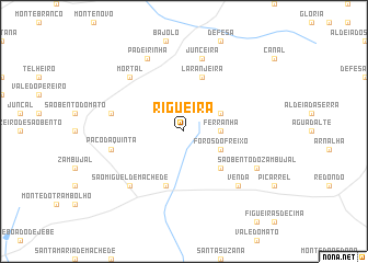 map of Rigueira