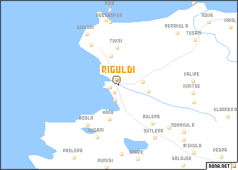 map of Riguldi