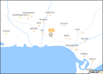 map of Rīg