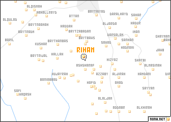 map of Riham