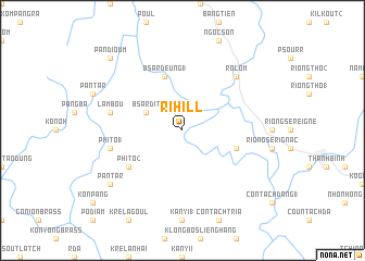 map of Ri Hill