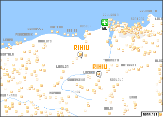 map of Rihiu