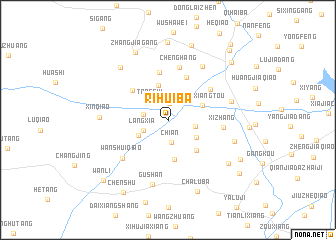 map of Rihuiba