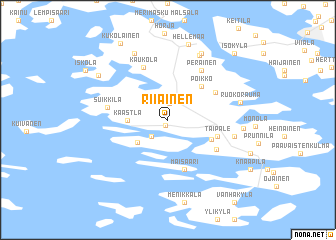 map of Riiainen