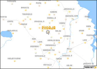 map of Riidaja
