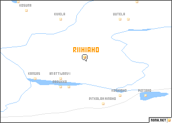 map of Riihiaho