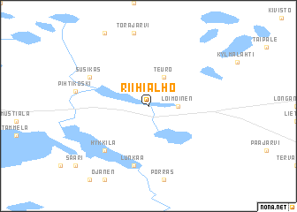 map of Riihialho