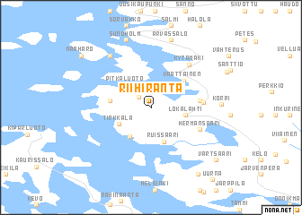 map of Riihiranta