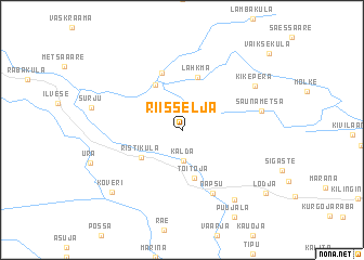 map of Riisselja