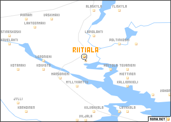 map of Riitiala