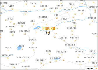 map of Riiviku