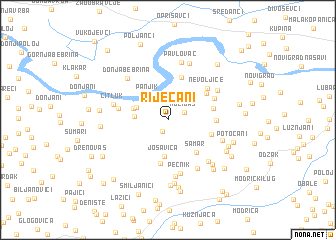 map of Riječani