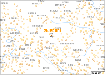 map of Riječani
