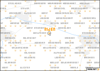 map of Rijen