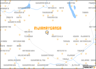 map of Rijia May Ganga