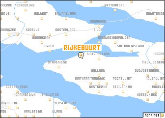 map of Rijkebuurt