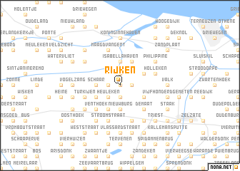 map of Rijken