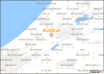 map of Rijndijk