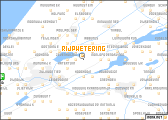 map of Rijpwetering