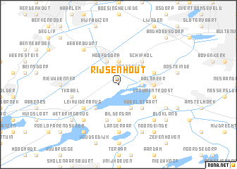 map of Rijsenhout