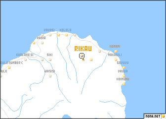 map of Rikau