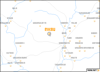 map of Rikau