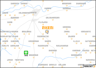 map of Rikeni