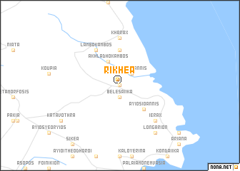 map of Rikhéa