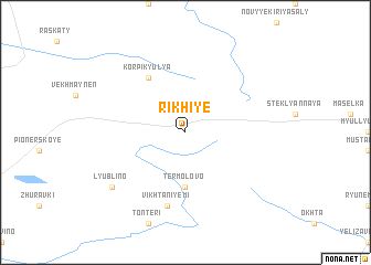 map of Rikhiyë