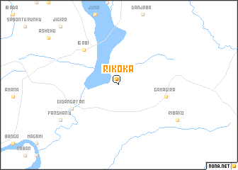 map of Rikoka