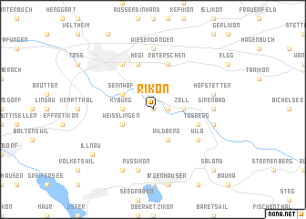 map of Rikon