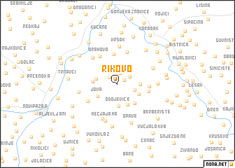 map of Rikovo