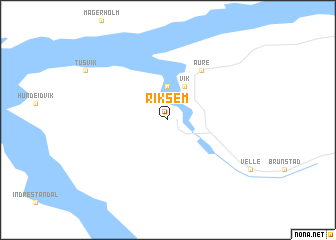 map of Riksem