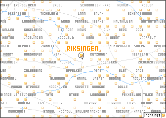 map of Riksingen