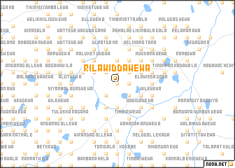 map of Rilawiddawewa