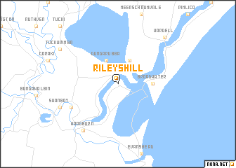 map of Rileys Hill