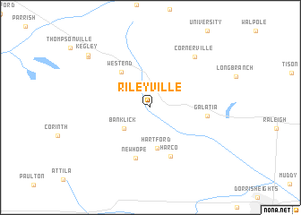 map of Rileyville