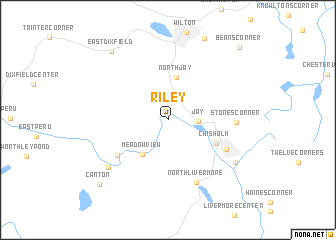 map of Riley